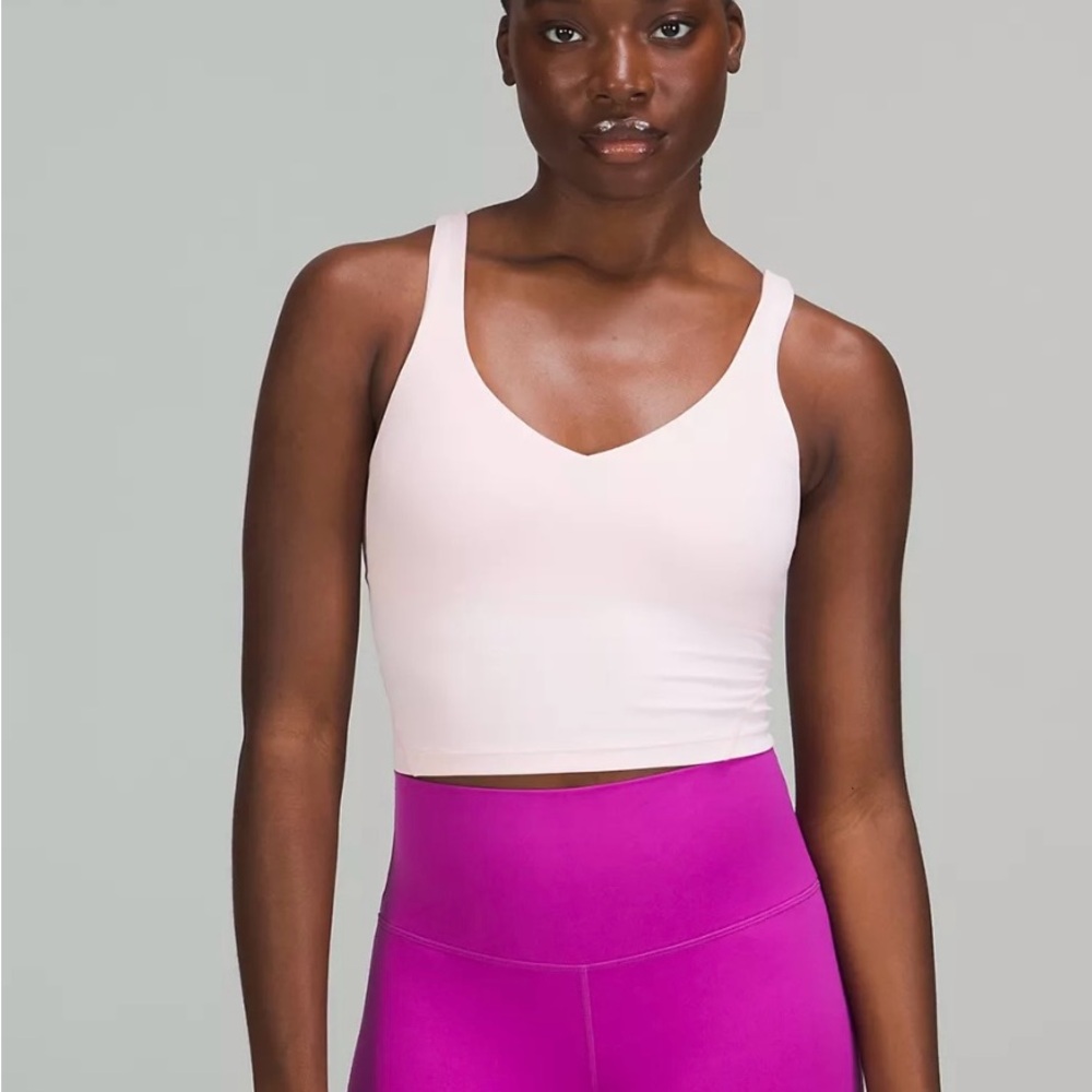 lululemon athletica Pink Tank Top